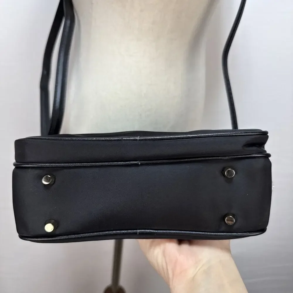 Arden Cove Crissy Black Nylon Full Crossbody Purse Bag Wallet Anti-Theft Travel - Picture 7 of 10